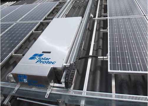 SolarProtec-Reinigungssystem (Foto: Osborn International GmbH)