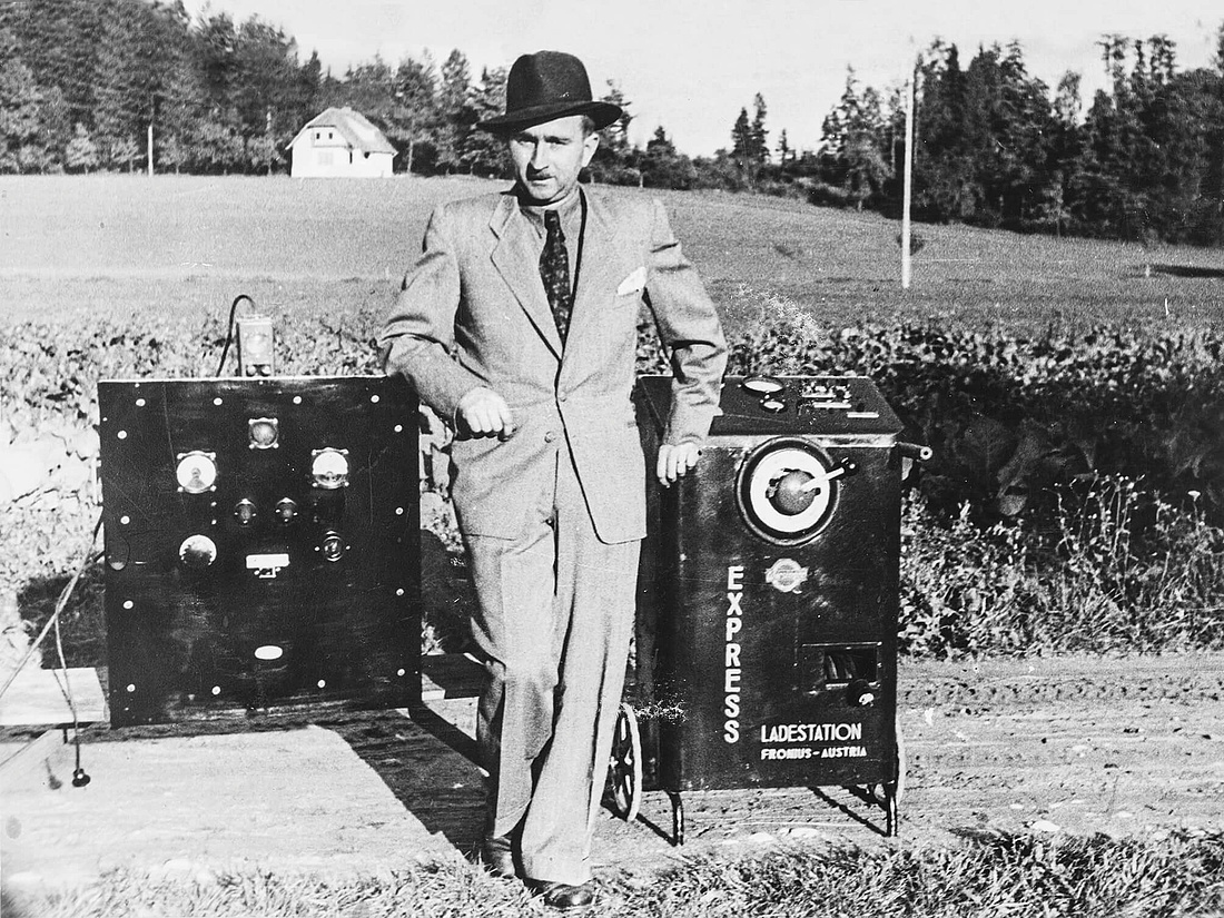 Günter Fronius legte 1945 den Grundstein für die Fronius International GmbH, die heute weltweit zu den Innovationsführern in den Bereichen Schweißtechnik, Photovoltaik und Batterieladetechnik zählt. (Foto: Fronius International GmbH)
