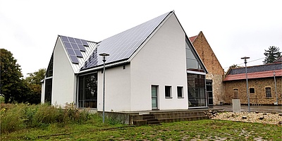 Hier sehen Sie das Dorfgemeinschaftshaus in Hillesheim