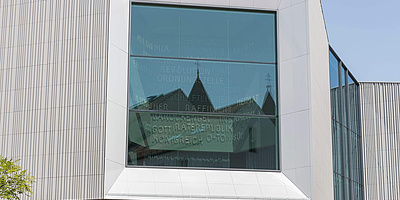 Hier sehen Sie ein Foto des Museums fuer bayrische Geschichte in Regensburg