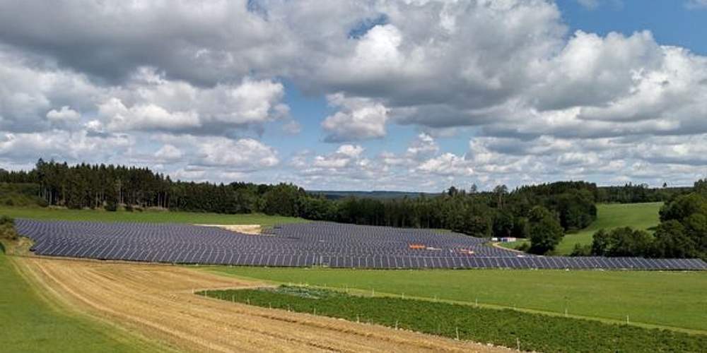 Hier sehen Sie den Solarpark in Leibertingen