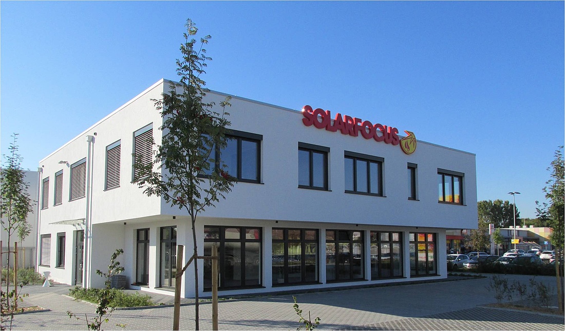 SOLARFOCUS-Deutschland-Zentrale im hessischen Lorsch (Foto: SOLARFOCUS GmbH)