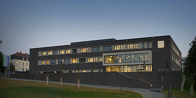 Hier sehen Sie das Laserinstitut der Hochschule Mittweida