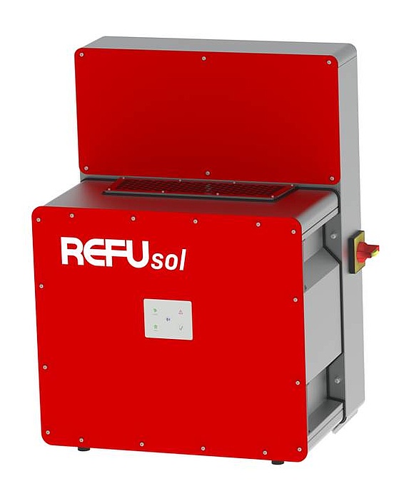Der REFUsol 100K kann an jede Netzspannung zwischen 380 und 480 VAC angeschlossen werden und bietet eine maximale Leistung zwischen 83 und 100 kVA (Foto: REFU Elektronik GmbH)
