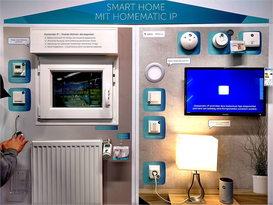 HomeMatic ist ein herstellergebundenes ("proprietäres") Smart-Home-System von eQ-3, das den BidCoS-Funkstandard nutzt. (Foto: energie-experten.org)