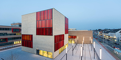 Hier sehen Sie den Campus Muelheim des Hochschule Ruhr West