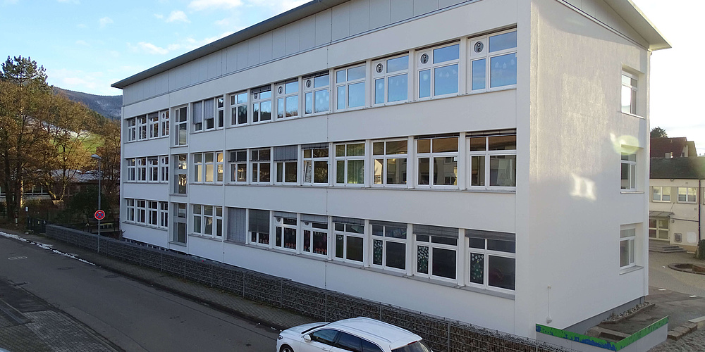 Hier sehen Sie ein Bild der Schule in Gutach am Breisgau