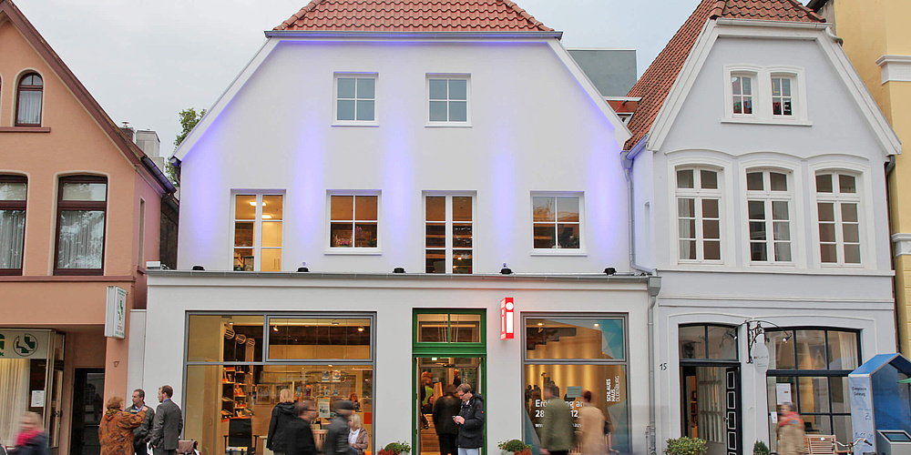 Hier sehen Sie das "schlaue Haus" in Oldenburg