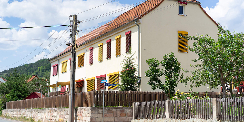 Hier sehen Sie den Kindergarten „Am Sperlingsberg“ in Großkochberg