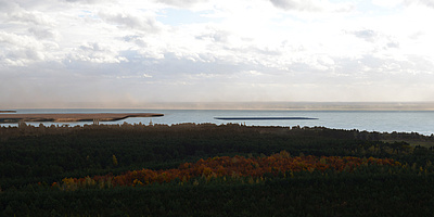 Das Bild zeigt den Cottbusser Ostsee