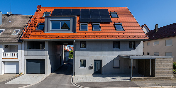 Modernisiertes Bauernhaus in Rottenburg heizt mit Luftwärme
