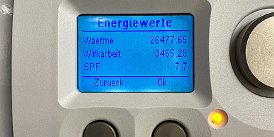 Wärmepumpe im Mehrfamilienhaus in Ellhofen (Foto: Bundesverband Wärmepumpe)