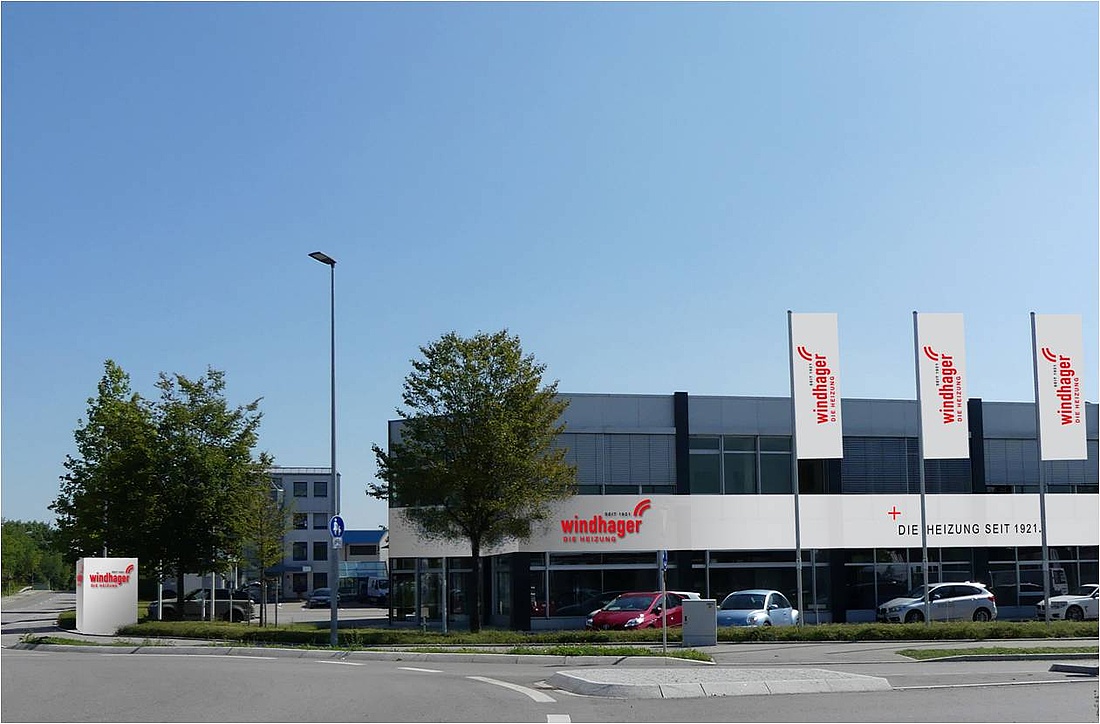 Niederlassung von Windhager Deutschland in Gersthofen (Foto: Windhager Zentralheizung GmbH Deutschland)