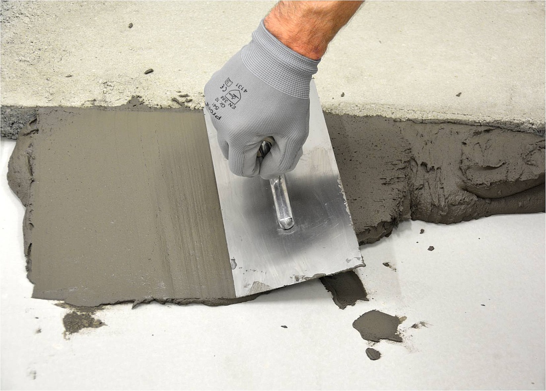 Knauf N 345 Form ist eine standfeste Bodenausgleichsmasse auf Zementbasis für Schichtdicken von 1 bis 45 mm. (Foto: Knauf)
