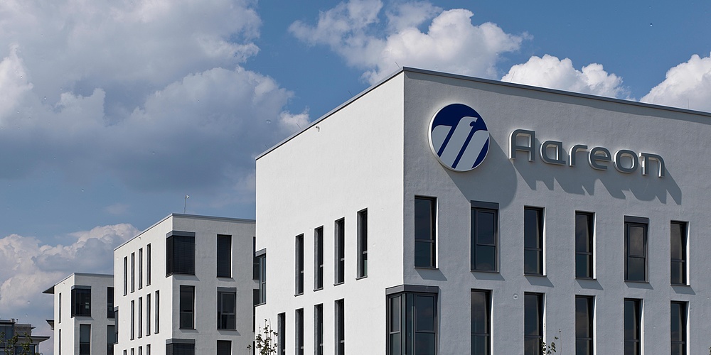 Hier sehen Sie den neuen Firmensitz der Aareon in Mainz