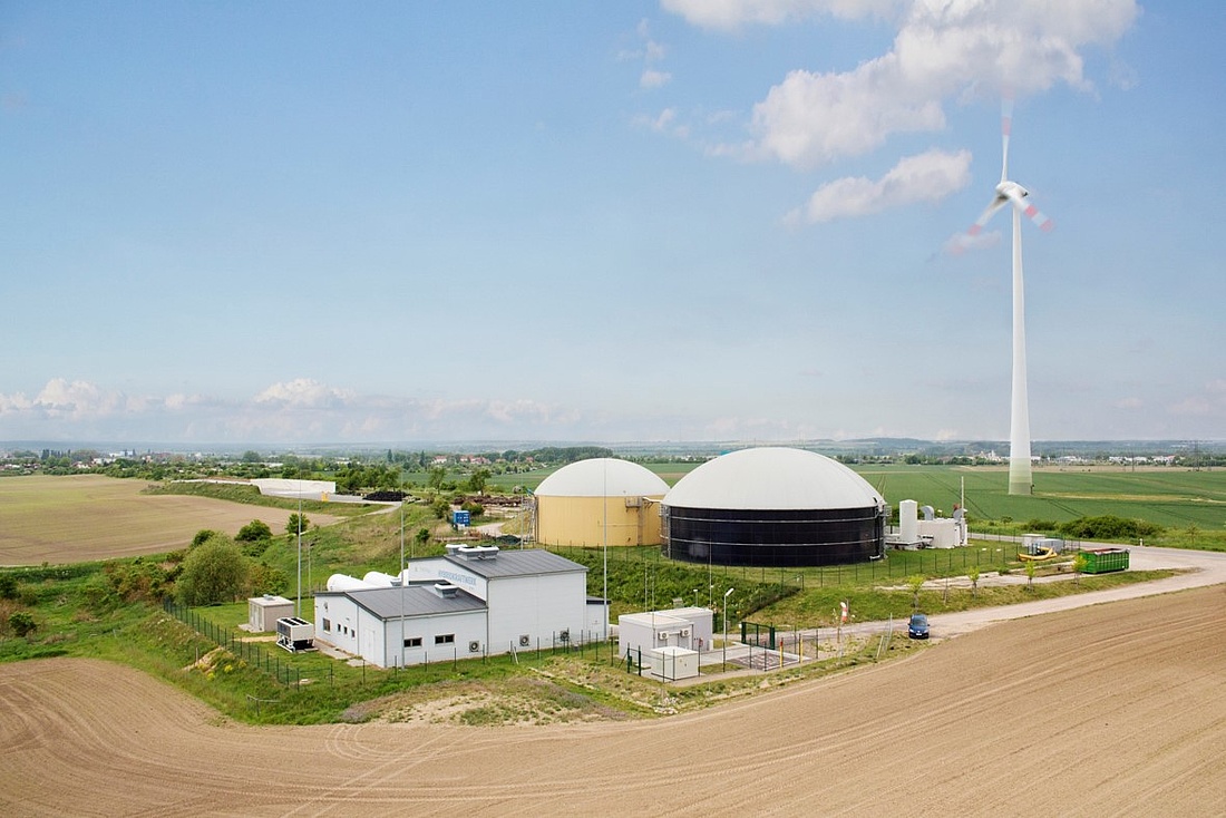 Power-to-Gas-Anlage der enertrag in Dauertal bei Prenzlau speist Wasserstoff ins ONTRAS-Netz. (Foto: ONTRAS Gastransport GmbH)