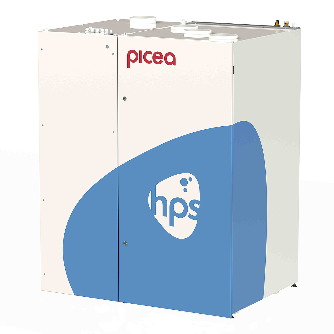 Alle Komponenten des HPS Picea (Batterien, Leistungselektronik, Lüftungsgerät, Elektrolyseur, Brennstoffzelle und HPS-Energiemanager) sind in einer kompakten Einheit zusammengefasst. (Foto: HPS Home Power Solutions GmbH)