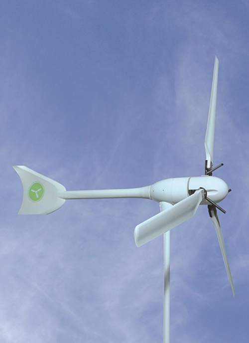 Windspot Kleinwindanlage mit 3,5 kW Leistung von Sonkyo Energy (Foto: Sonkyo Energy / klein-windkraftanlagen.com)