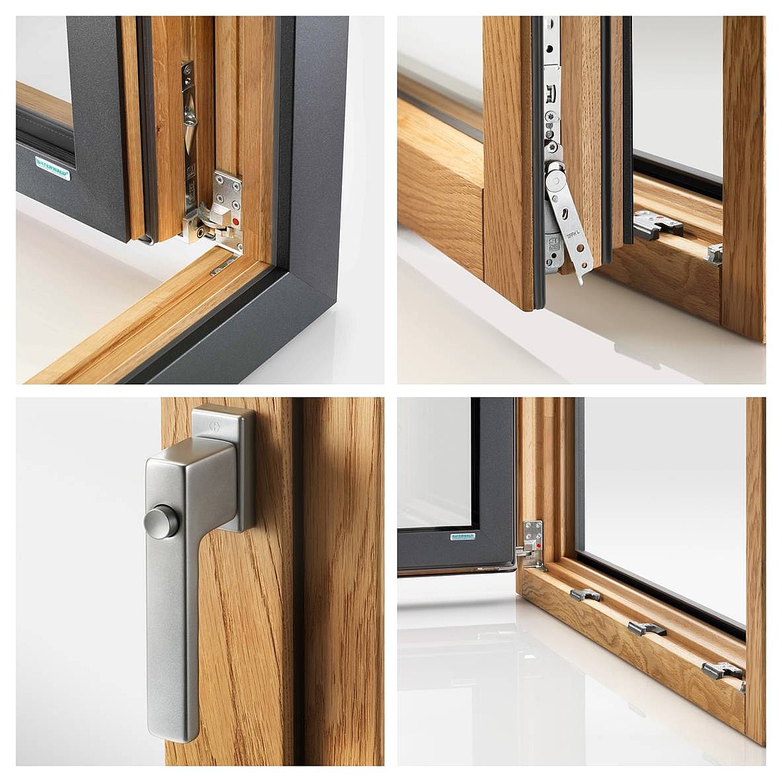Bayerwald Holz/Alu-Fenster mit serienmäßig eingebauter RC1 Beschlagsausstattung bieten erhöhten Schutz vor Fenstereinbrüchen. (Fotos: Bayerwald - Fenster Haustüren GmbH)