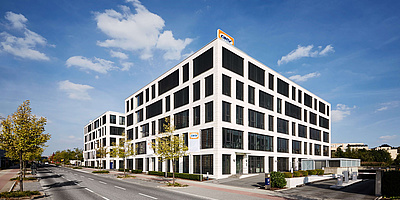 Hier sehen Sie den Neubau des DKV Büros in Ratingen