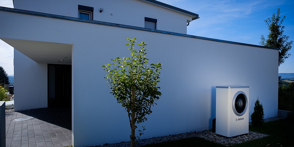 Das Bild zeigt das Einfamilienhaus in Plochingen von außen. 