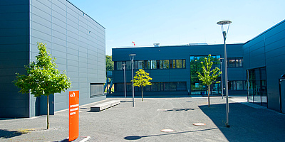 Hier sehen Sie das Geotechnicum der Hochschule Bonn