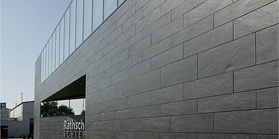 Hier sehen Sie das Rathscheck-Schulungsgebäude am Katzenberg in Mayen