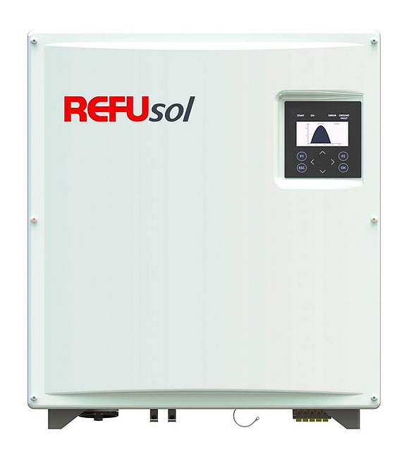 REFUsol 24K-UL Wechselrichter für den amerikanischen Markt (Foto: REFU Elektronik GmbH)