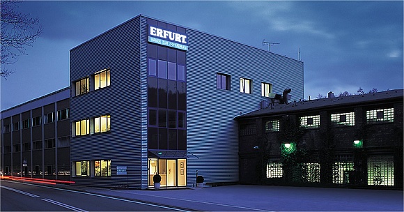 Firmengebäude der Erfurt & Sohn KG in Wuppertal (Foto: Erfurt)