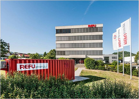 REFU Elektronik Headquarter in Pfullingen (Foto: REFU Elektronik GmbH)