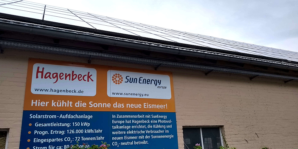 Hier sehen Sie die Solaranlage im Tierpark Hagenbeck in Hamburg